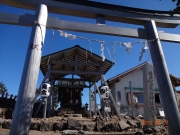 大祭最終日の二荒山神社山頂